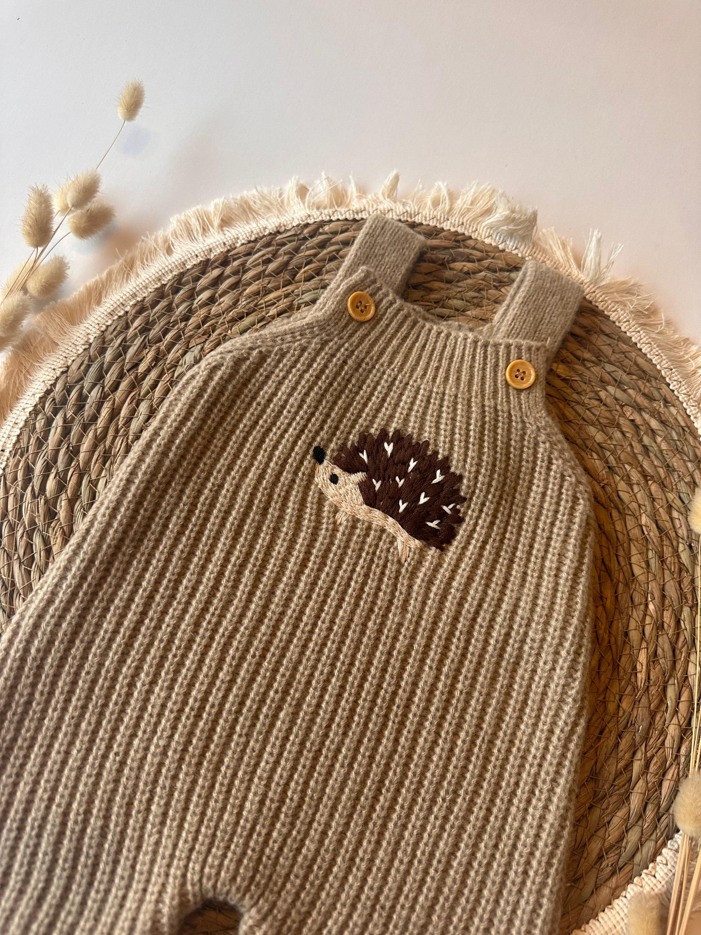 Enterizo tejido ardilla