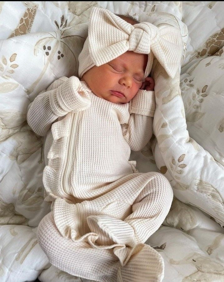 Enterizo con cierre + vincha