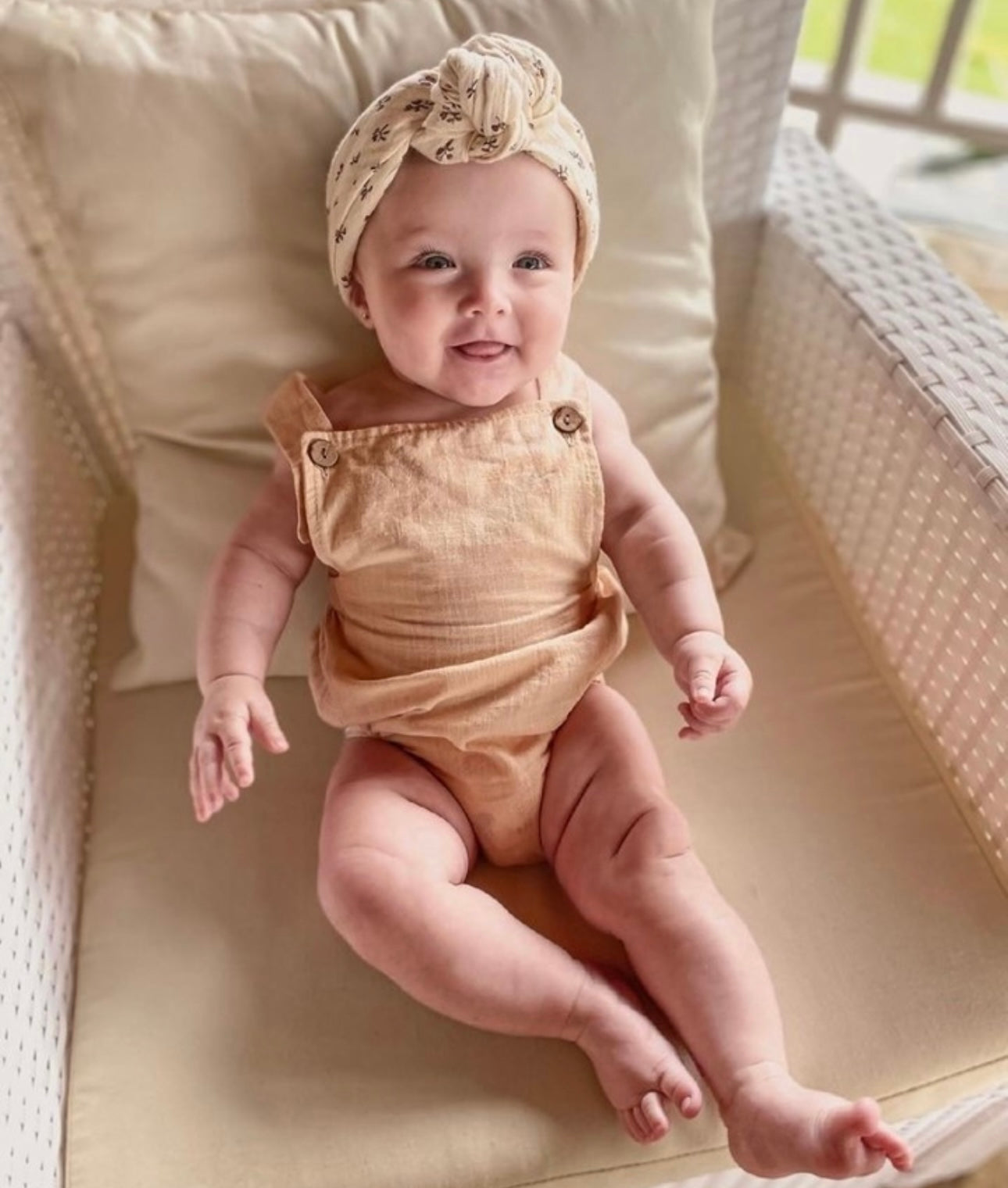 Romper tirante beige