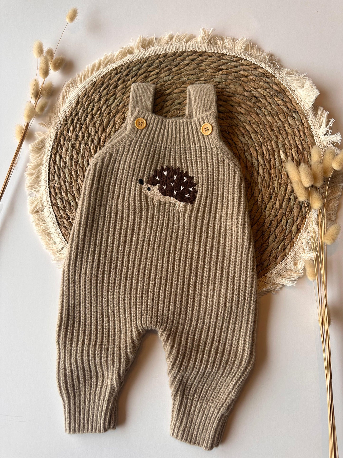 Enterizo tejido ardilla