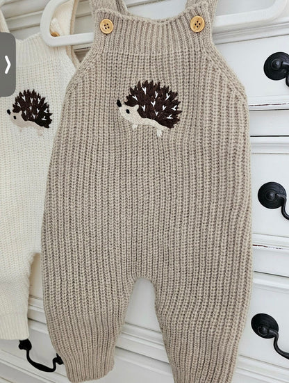 Enterizo tejido ardilla