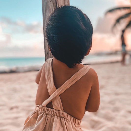 Romper tirante beige