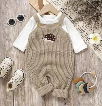 Enterizo tejido ardilla