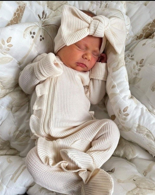 Enterizo con cierre + vincha